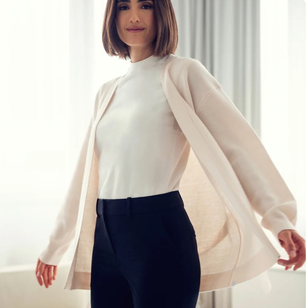 Women's Atlas Merino Belted Cardigan - Picture 2 of 6